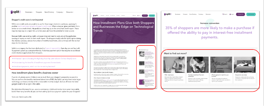Examples of nudge content